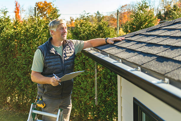 Professional Commercial Roofing technician working in Garrison, ND